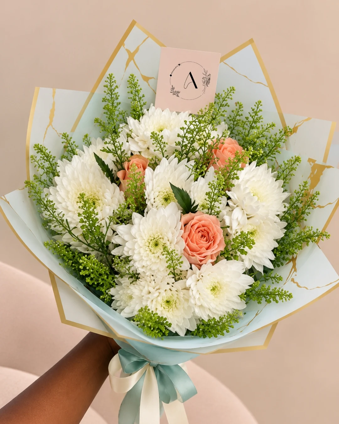 mix floral arrangement