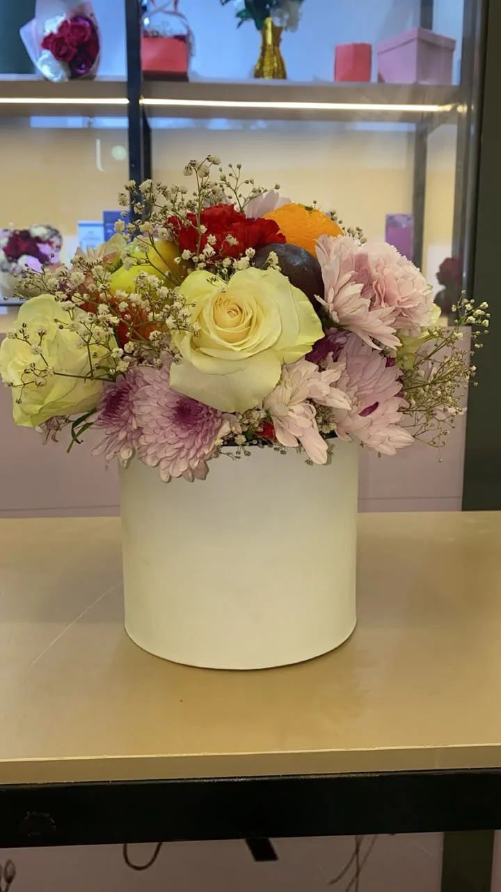 Floral box arrangement by Alexandra's Floral