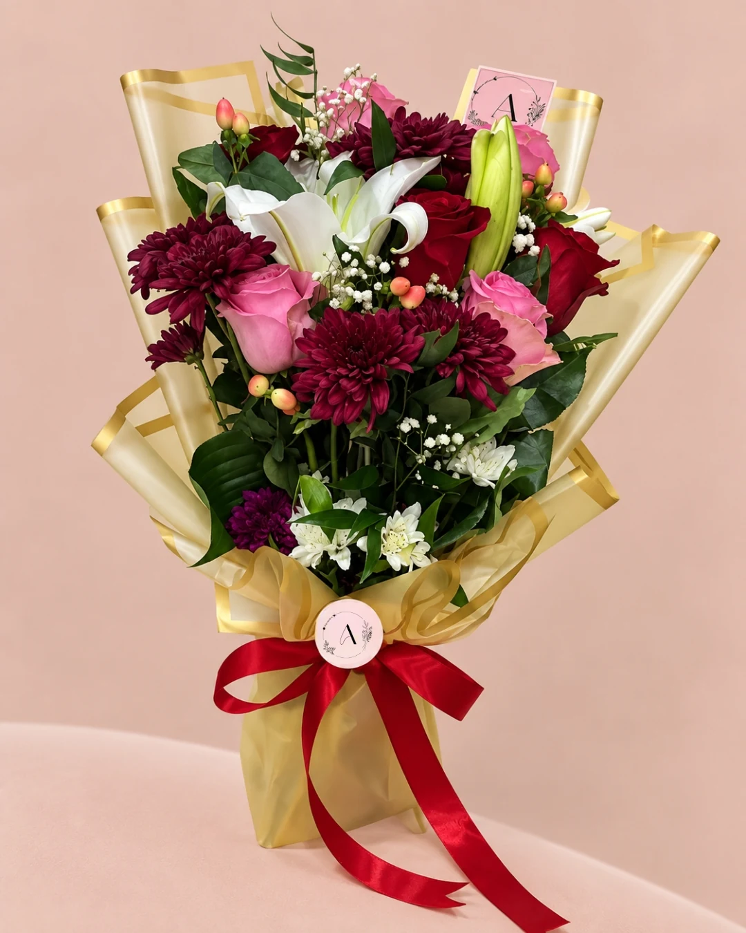 Signature floral arrangement