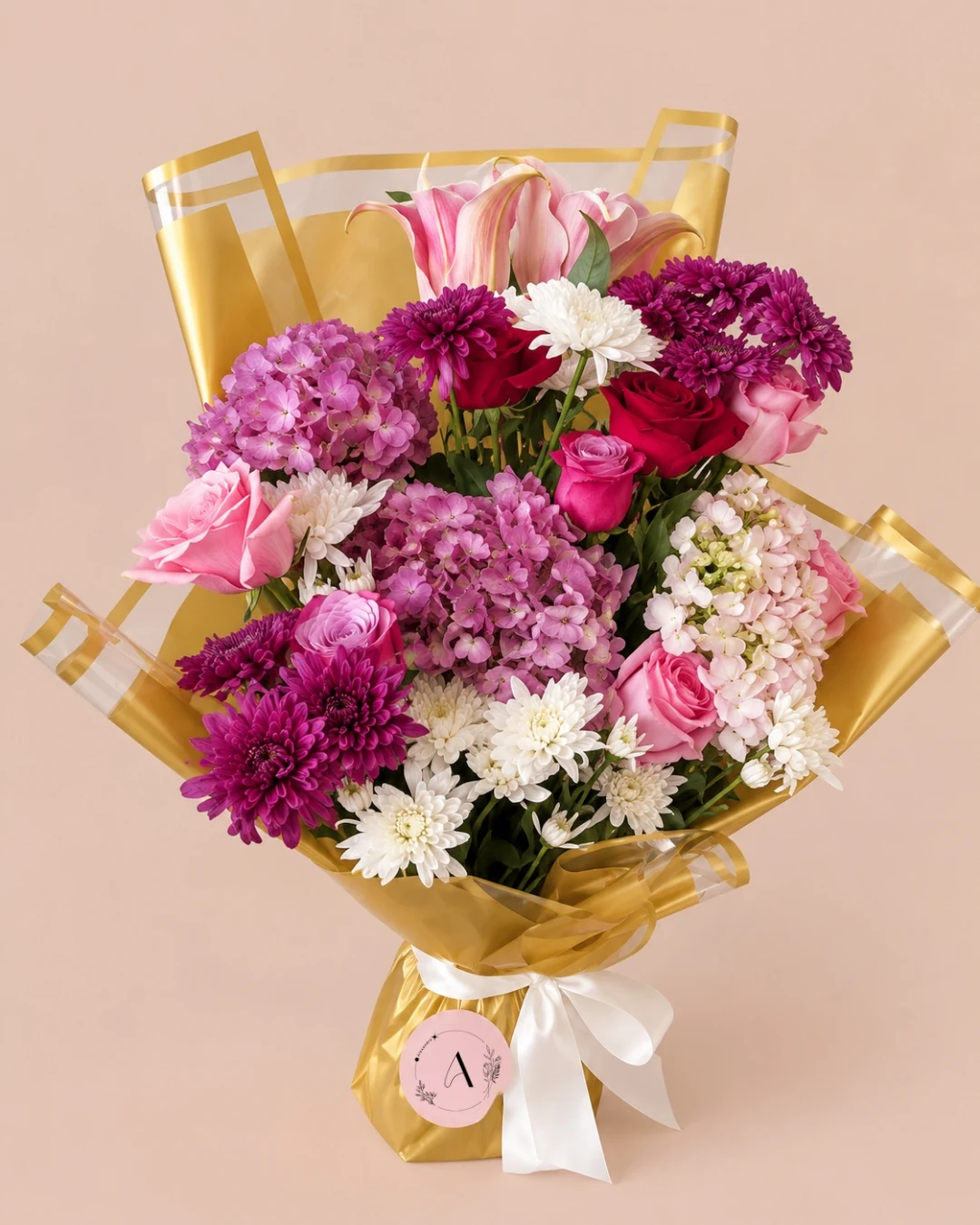 Signature floral arrangement