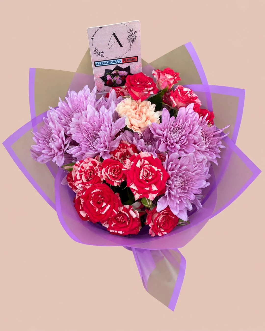 mix floral arrangement